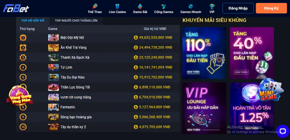 Cá cược bóng đá tại vip666 app